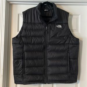 Mens XXL Black North Face Puffer Vest 2XL